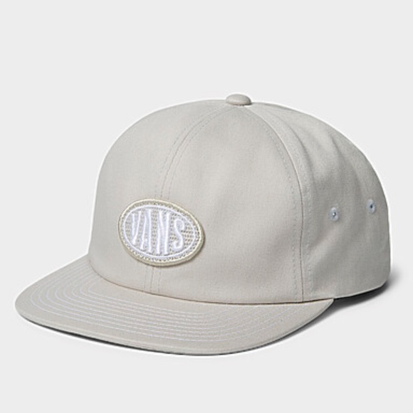 Vans unisex ivory cream beige cyclist cap hat NWT - Picture 1 of 8